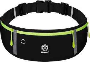 Slim Running Belt Fanny Pack for Women & Men, Running Phone Holder Runners Belt Waist Pack Bag for Running Hiking Sports
