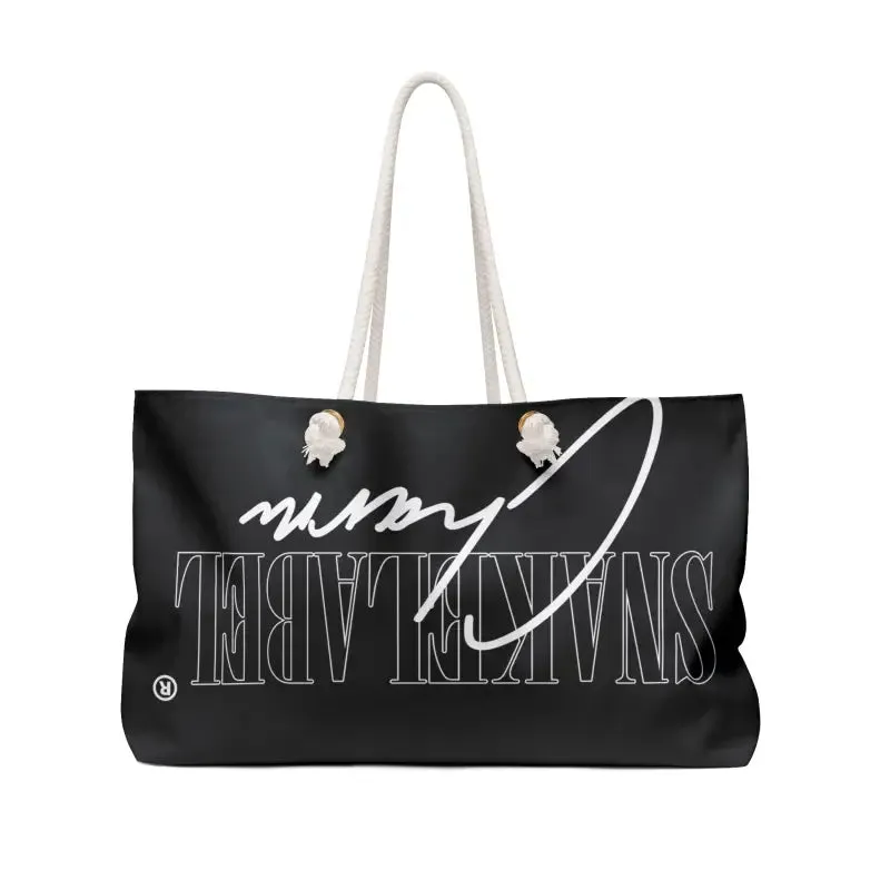 Snake Weekender Bag - Spacious 24" x 13" Oversized Travel Tote