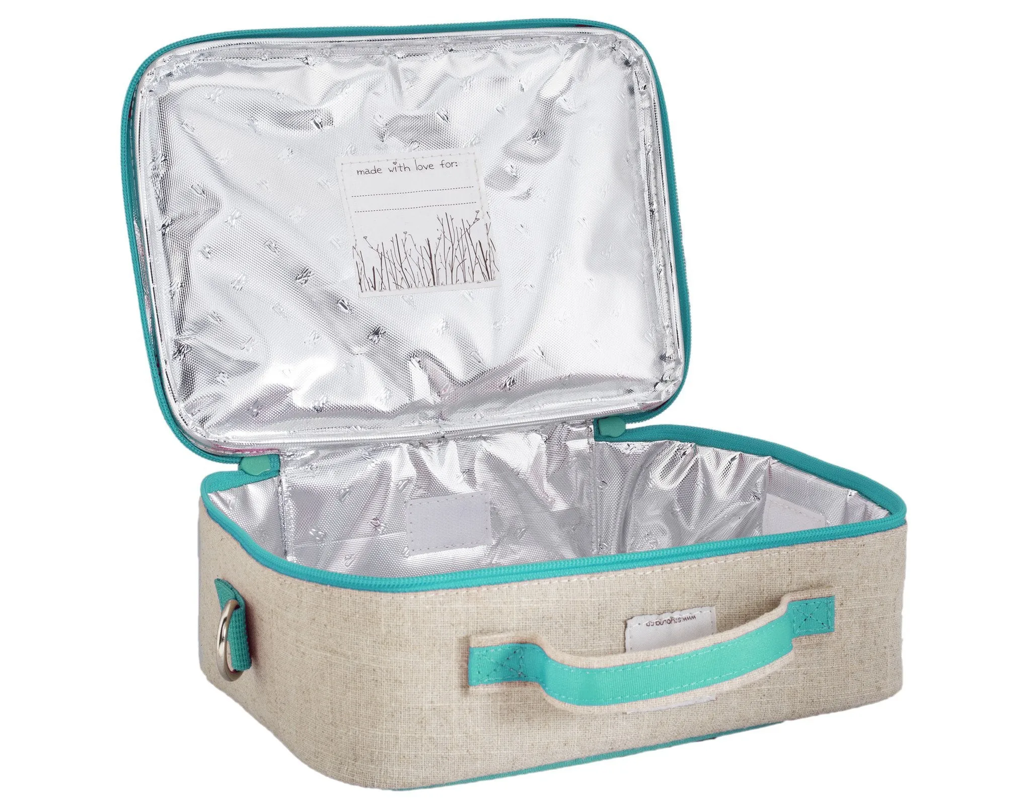 SoYoung - Insulated Lunch bag - Aqua Bunny