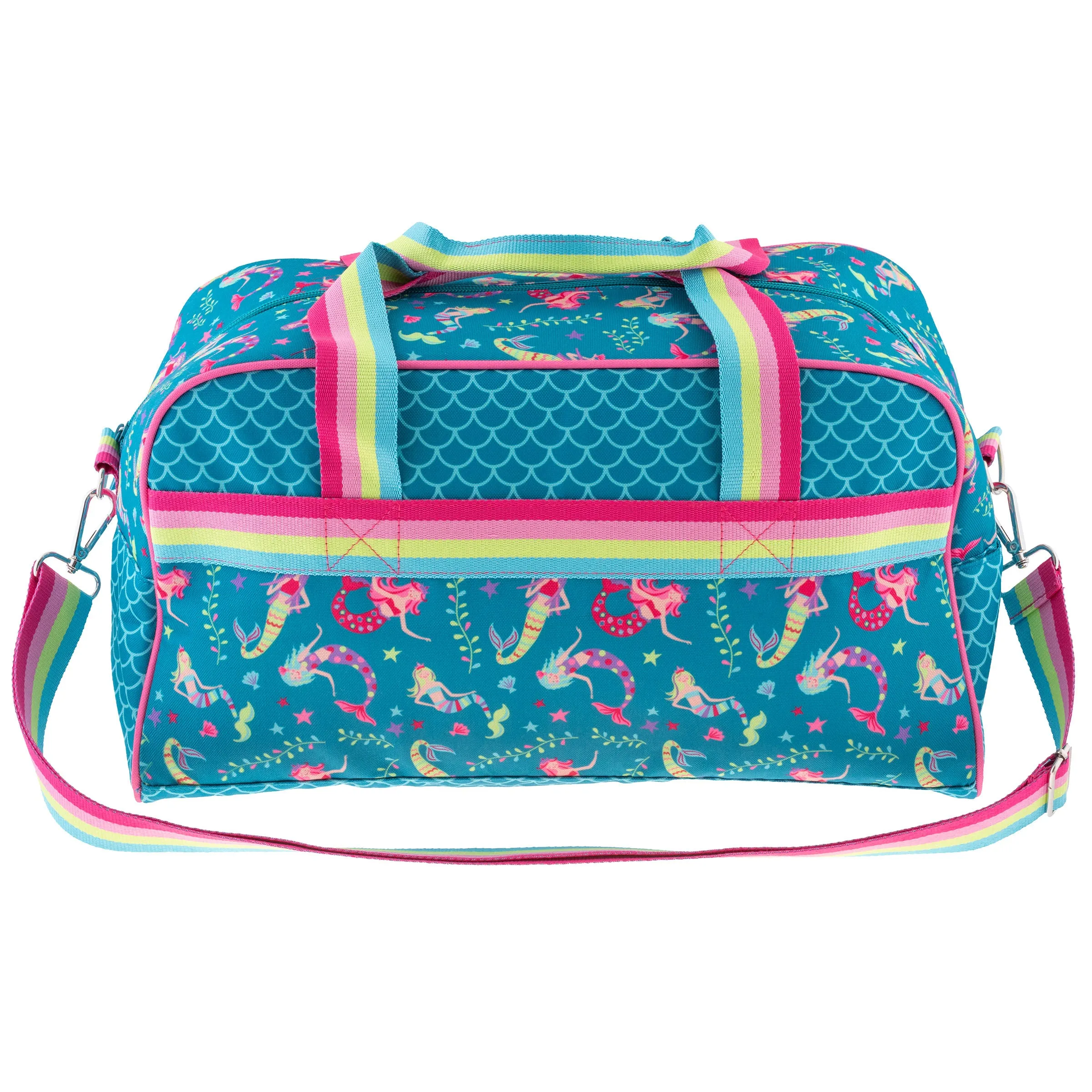 Stephen Joseph All Over Print Kid's Duffle Bag, Mermaid