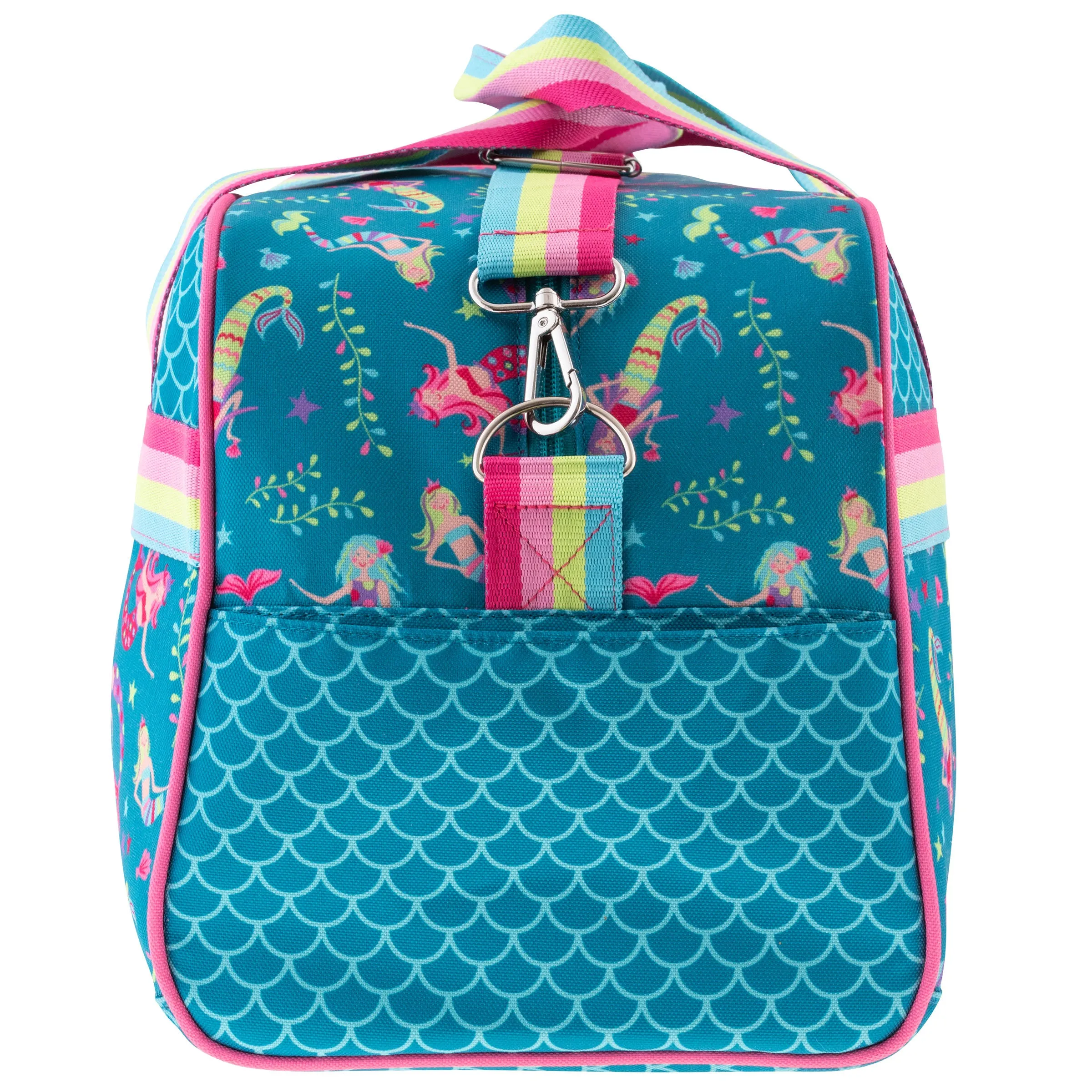 Stephen Joseph All Over Print Kid's Duffle Bag, Mermaid
