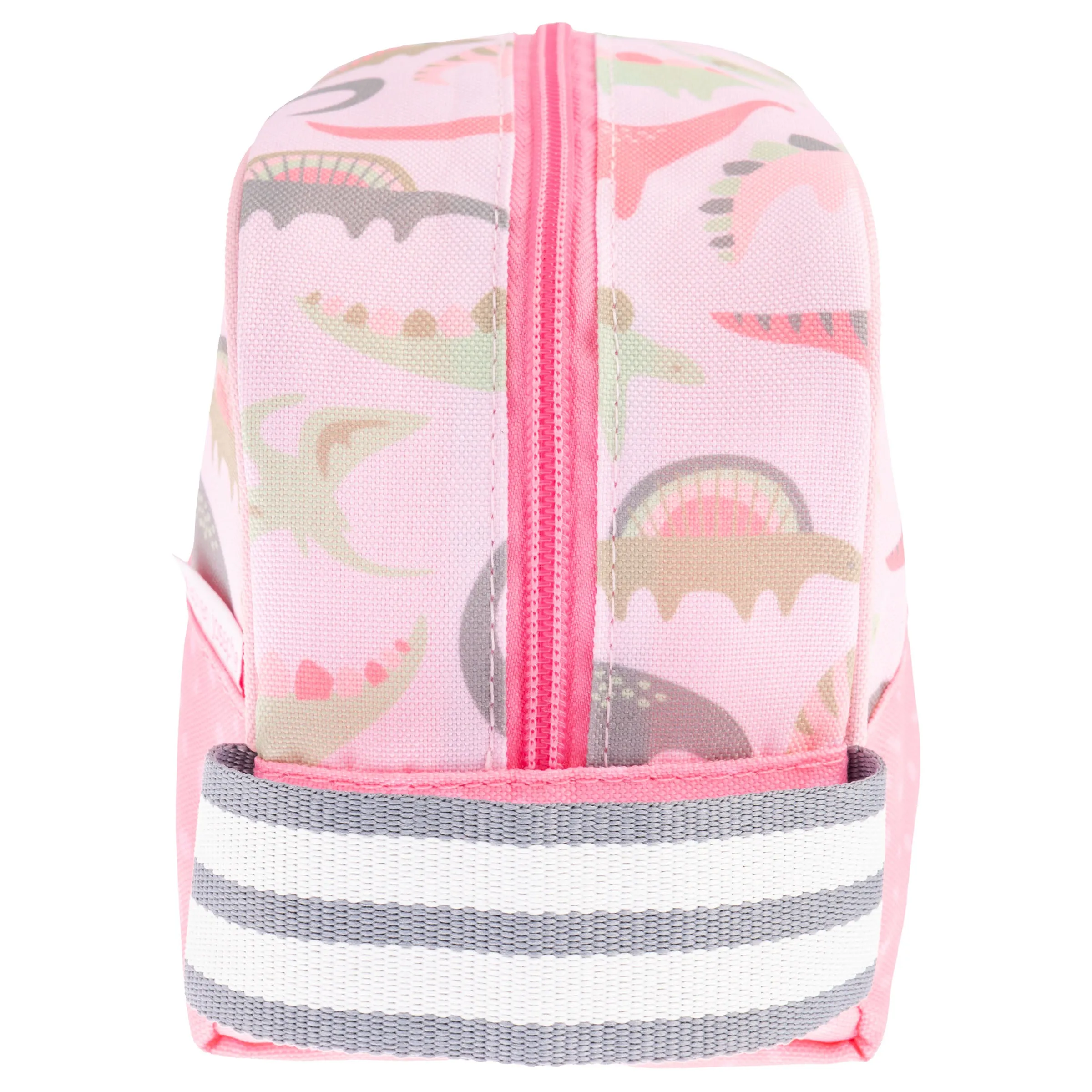 Stephen Joseph Kid's Travel Toiletry Bag, Pink Dinosaurs