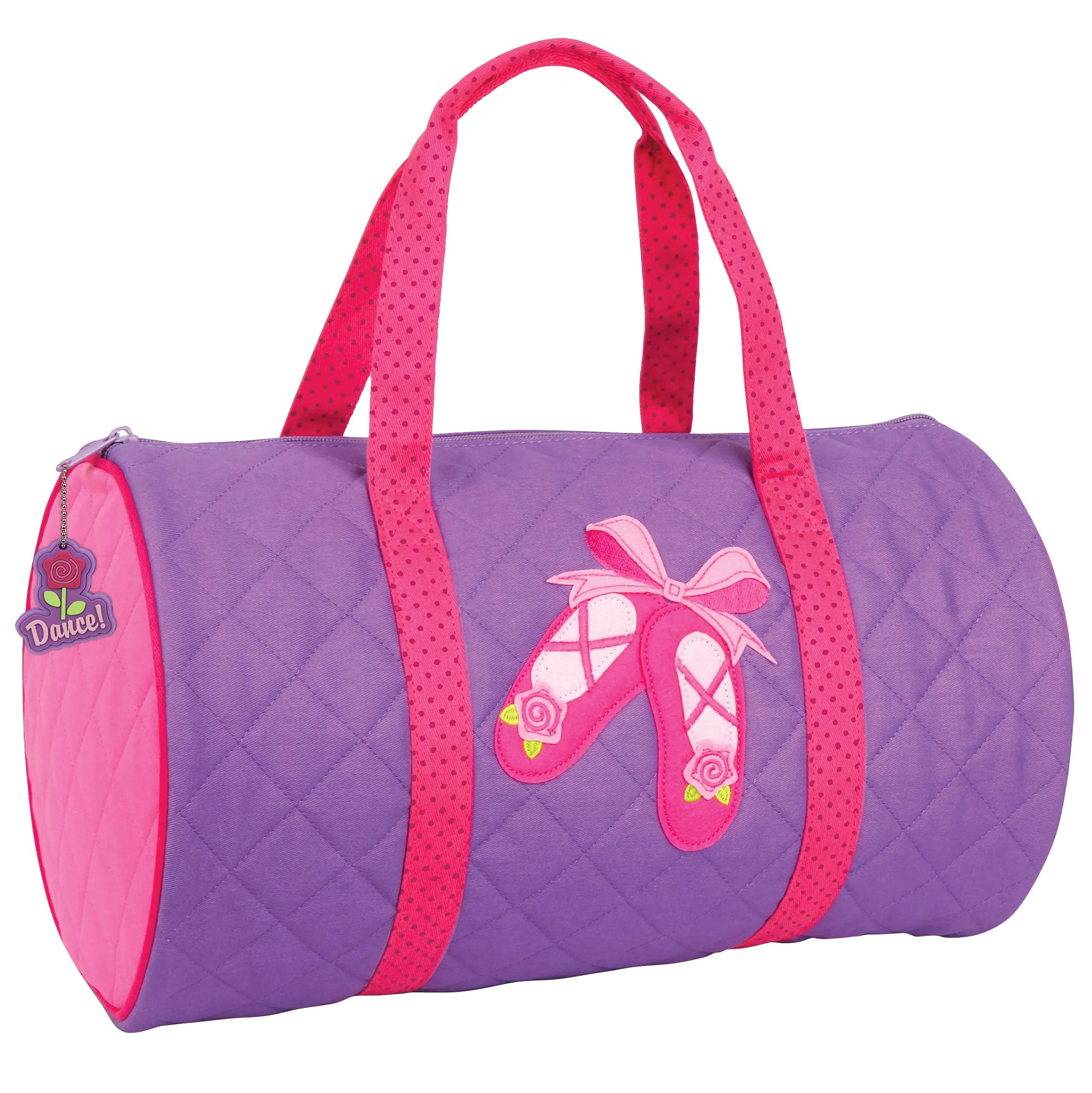 Stephen Joseph Quilted Duffle Bag, Purple Ballet