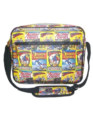 Superman Comic Strip Messenger Bag