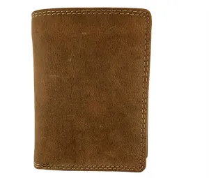 Vertical Wallet with Card & ID Flap