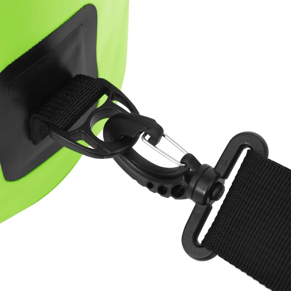 vidaXL Dry Bag Green 10 L PVC